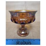 Indiana Glass Company Kings Crown Marigold