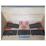 Marx Toys Johnny West Series Buckboard Wagons and