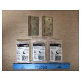 New National Satin Brass Finish 3-1/2 Inches Door