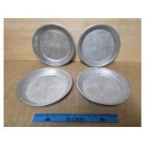 Wearever Aluminum Pie Pans 9 Inches from Old