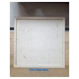 Cork Board Framed 34 Inches Square