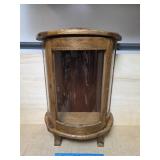 Glass Display Case 28 Inches Tall and 22 Inches