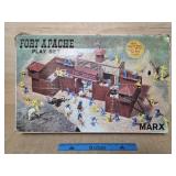 Marx Toys Fort Apache Play Set with Original Box