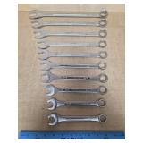 Sunex Tools Combination Jumbo Ten Wrench Set