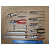 Williams Wrenches Made USA, Stanley Pliers Made