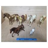 1973 Gabriel Lone Ranger and Tonto Horses Silver