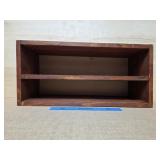 Wooden Shelf 25 Inches Wide, 12 Inches Tall, and