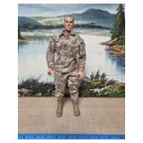 1996 G. I. Joe 12 Inch Figure with Gray Camo by