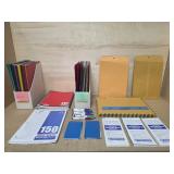 New Office Supplies Prong Folders, Open File