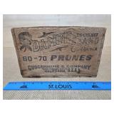 Daphne Brand California  Prunes Wooden Box by