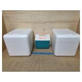 Minimate Cooler by Igloo and Two Styrofoam Beer