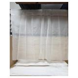 15 White Sheer Curtain Panels Clean Never Hung 58