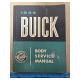1959 Buick Body Service Dealership Manual