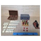 Colored Dominoes by Cardinal Double Twelve Set