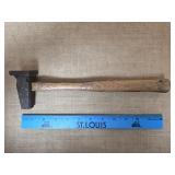 Swage Hammer with Wooden Handle