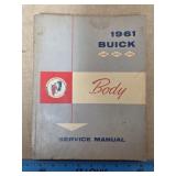1961 Buick Body Service Dealership Manual
