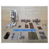 New Door Knob Set in Package, Used Brushed Nickel