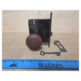 Iron Mortise Door Lock Set with Key