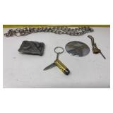 Quail Unlimited hunting belt buckle,