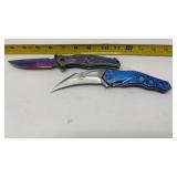 Dark Side Blades spring-assisted knife featuring