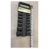 Pittsburgh 1/2 drive Impact Socket Set