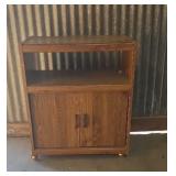 Microwave stand with rollers