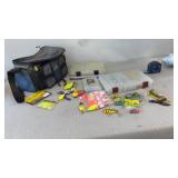 Tackle Boxes with tackle