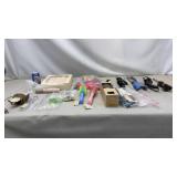 Curling Irons, Brushes, Razor, Lotions and more