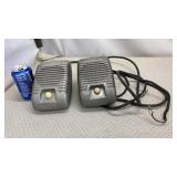 Vtg Keratoses Drive In Movie Speakers