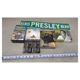 Richard Pryer VHS, Elvis Tin Sign, Elvis
