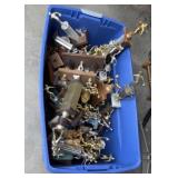 Large Tote full Of Trophies