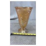 Jeannette "Iris and Herringbone" pattern vase