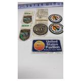 Vtg Patches-Worlds Fair 1982, Niagara Falls ,