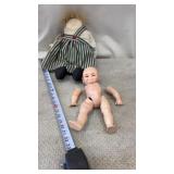 Jointed Plastic Kewpie Doll, Stuffed Doll