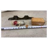 WWII US Army Plywood Packboard Metal Shelf
