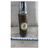 Vtg Metal Thermos
