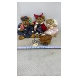 Bearington Collection Stuffed Bears and Ratan