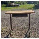 Vintage school desk 32x22x29