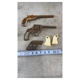 Heavily Rusted Toy Pistols and Parts