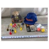 Darts, Golf Balls, Topps Baseball Cards,