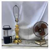 Table Fan, Lamp and more