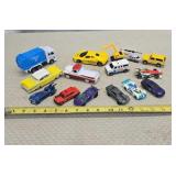 Toy trucks, cars including Hot Wheels