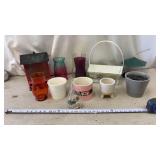 Bird Feeders, Flower Pots and Vases