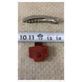 Magnetic Bookmark, stainless steel waiter
