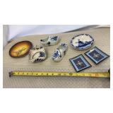 Delft Blue style ceramic souvenirs from Holland