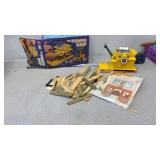 1978 Mattel "The Power Shop" woodworking toy set,