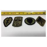 U.S Military Army Shoulder Patches  Lot -