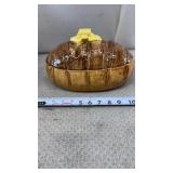 1970s Pottery Bread Loaf Serving Bowl: Honolulu