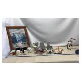 Blue Sky Clayworks "Mrs. Snow Caroler" tea light