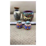 Mexican folk art pottery,